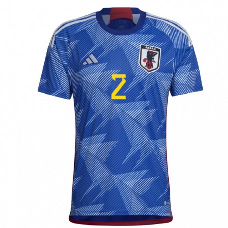 Kandiny Herren Japanische Haruki Ozawa #2 Königsblau Heimtrikot Trikot 22-24 T-shirt
