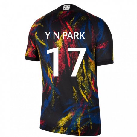 Kandiny Herren Südkoreanische Park Ye Na #17 Mehrfarbig Auswärtstrikot Trikot 22-24 T-shirt