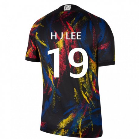 Kandiny Herren Südkoreanische Lee Hyun Jun #19 Mehrfarbig Auswärtstrikot Trikot 22-24 T-shirt