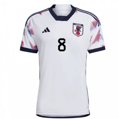 Kandiny Herren Japanische Issei Kumatoriya #8 Weiß Auswärtstrikot Trikot 22-24 T-shirt