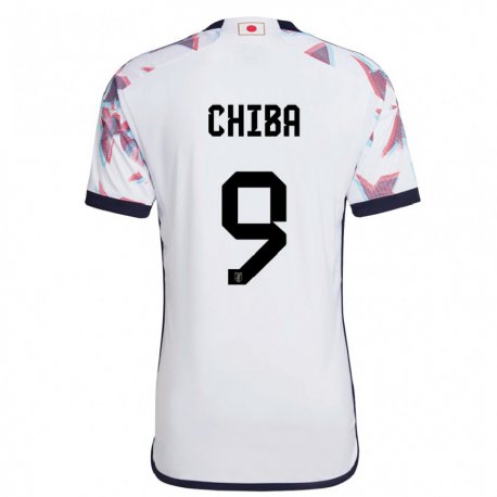 Kandiny Herren Japanische Kanta Chiba #9 Weiß Auswärtstrikot Trikot 22-24 T-shirt