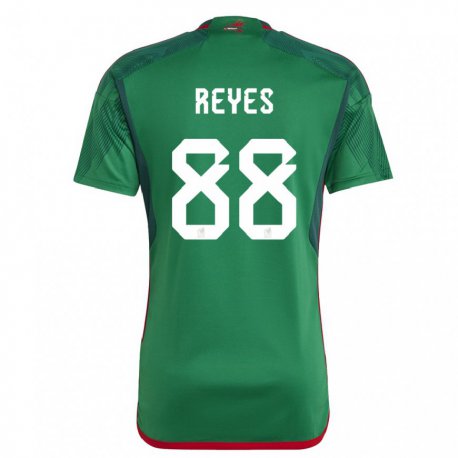 Kandiny Damen Mexikanische Maricarmen Reyes #88 Grün Heimtrikot Trikot 22-24 T-shirt