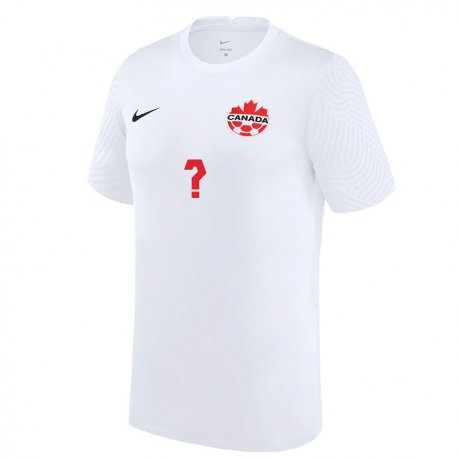 Kandiny Damen Kanadische Georgi Atanassov #0 Weiß Auswärtstrikot Trikot 22-24 T-shirt
