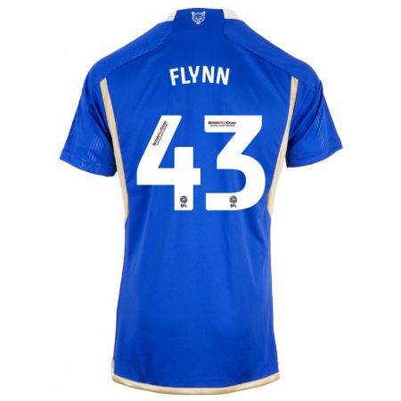 Kandiny Kinder Shane Flynn #43 Blau Heimtrikot Trikot 2023/24 T-Shirt