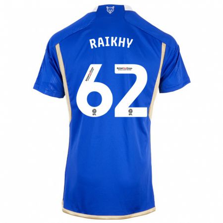 Kandiny Kinder Arjan Raikhy #62 Blau Heimtrikot Trikot 2023/24 T-Shirt