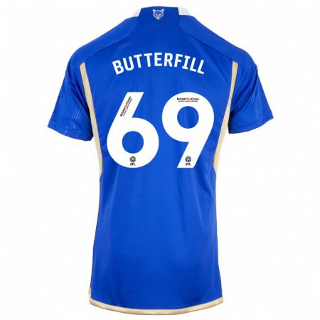Kandiny Kinder Jack Butterfill #69 Blau Heimtrikot Trikot 2023/24 T-Shirt