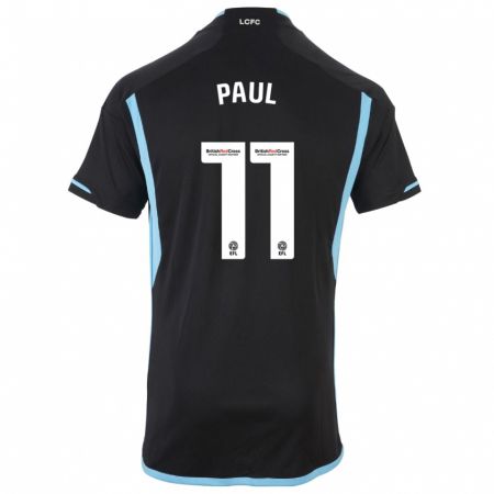 Kandiny Kinder Lachante Paul #11 Schwarz Auswärtstrikot Trikot 2023/24 T-Shirt