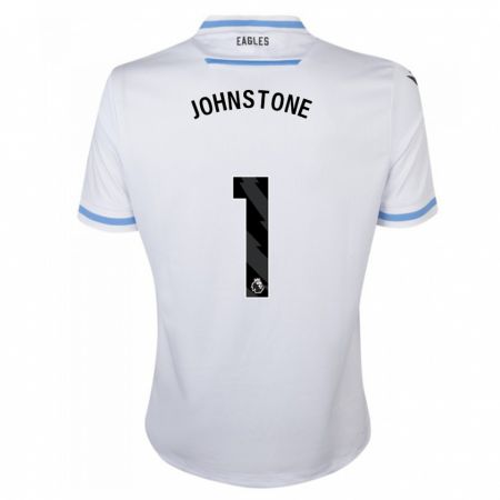 Kandiny Kinder Sam Johnstone #1 Weiß Auswärtstrikot Trikot 2023/24 T-Shirt