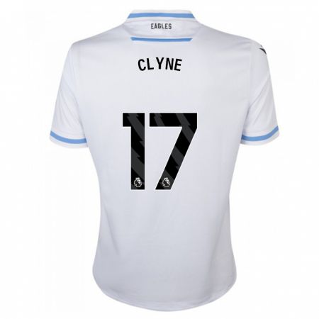 Kandiny Kinder Nathaniel Clyne #17 Weiß Auswärtstrikot Trikot 2023/24 T-Shirt