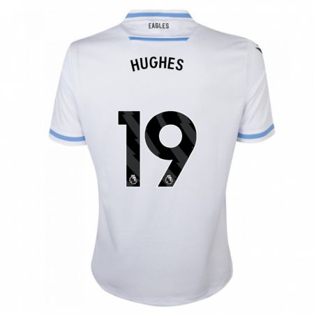 Kandiny Kinder Will Hughes #19 Weiß Auswärtstrikot Trikot 2023/24 T-Shirt