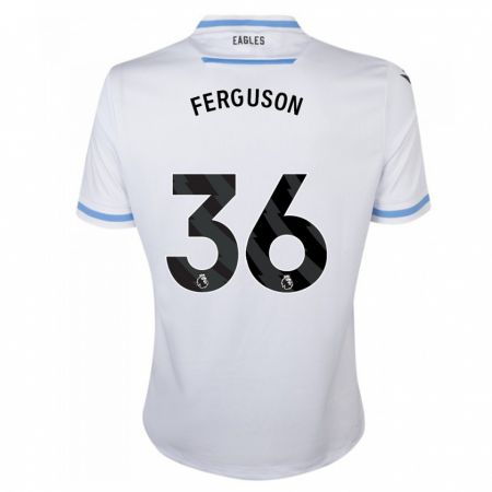 Kandiny Kinder Nathan Ferguson #36 Weiß Auswärtstrikot Trikot 2023/24 T-Shirt