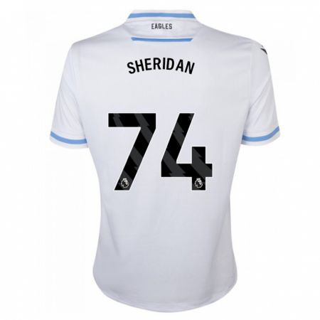 Kandiny Kinder Joe Sheridan #74 Weiß Auswärtstrikot Trikot 2023/24 T-Shirt