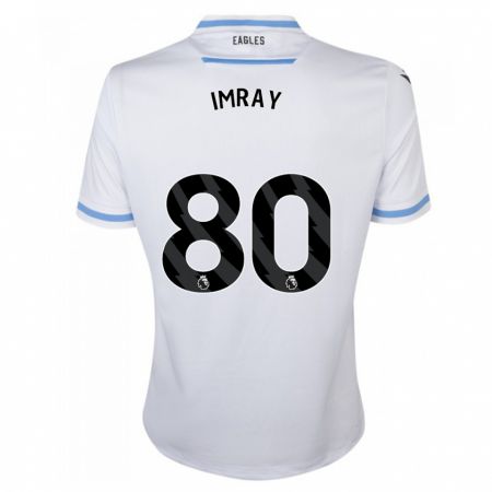 Kandiny Kinder Danny Imray #80 Weiß Auswärtstrikot Trikot 2023/24 T-Shirt