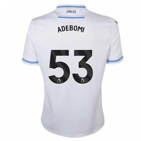 Kandiny Kinder Ademola Ola Adebomi #53 Weiß Auswärtstrikot Trikot 2023/24 T-Shirt