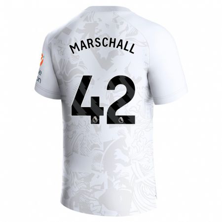 Kandiny Kinder Filip Marschall #42 Weiß Auswärtstrikot Trikot 2023/24 T-Shirt