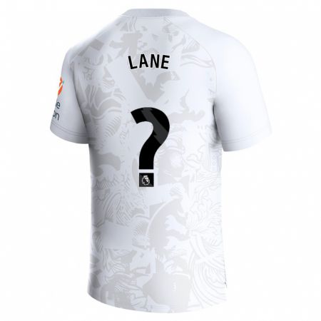 Kandiny Kinder Josh Lane #0 Weiß Auswärtstrikot Trikot 2023/24 T-Shirt