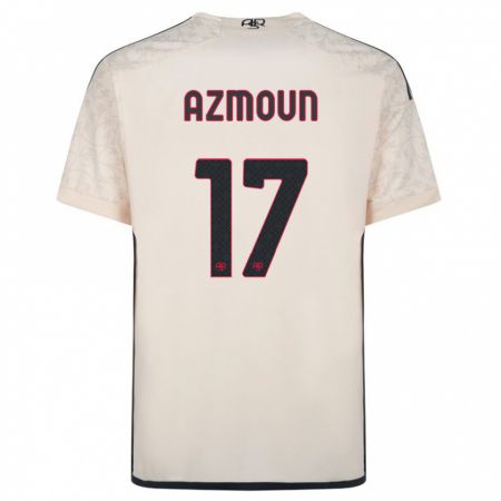 Kandiny Kinder Sardar Azmoun #17 Cremefarben Auswärtstrikot Trikot 2023/24 T-Shirt