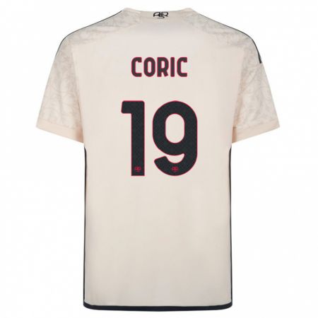 Kandiny Kinder Ante Coric #19 Cremefarben Auswärtstrikot Trikot 2023/24 T-Shirt