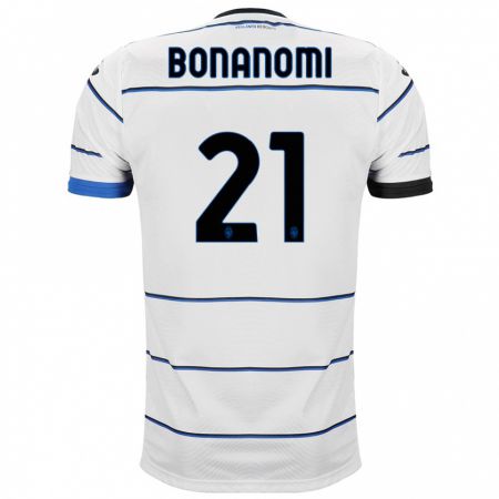 Kandiny Kinder Andrea Bonanomi #21 Weiß Auswärtstrikot Trikot 2023/24 T-Shirt