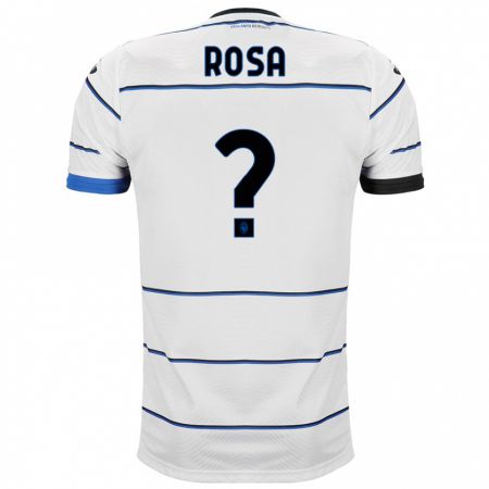 Kandiny Kinder Alessio Rosa #0 Weiß Auswärtstrikot Trikot 2023/24 T-Shirt