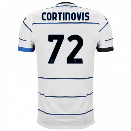 Kandiny Kinder Alessandro Cortinovis #72 Weiß Auswärtstrikot Trikot 2023/24 T-Shirt