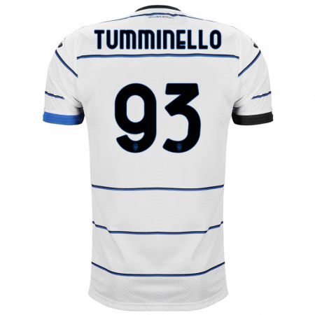 Kandiny Kinder Marco Tumminello #93 Weiß Auswärtstrikot Trikot 2023/24 T-Shirt