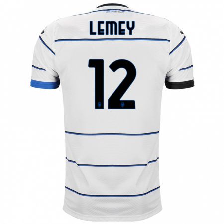 Kandiny Kinder Diede Lemey #12 Weiß Auswärtstrikot Trikot 2023/24 T-Shirt