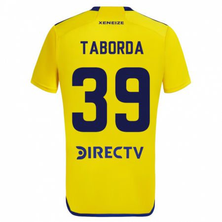 Kandiny Kinder Vicente Taborda #39 Gelb Auswärtstrikot Trikot 2023/24 T-Shirt