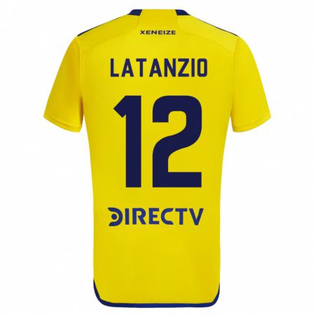 Kandiny Kinder Florencia Latanzio #12 Gelb Auswärtstrikot Trikot 2023/24 T-Shirt