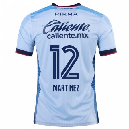 Kandiny Kinder Jose Joaquin Martinez #12 Himmelblau Auswärtstrikot Trikot 2023/24 T-Shirt