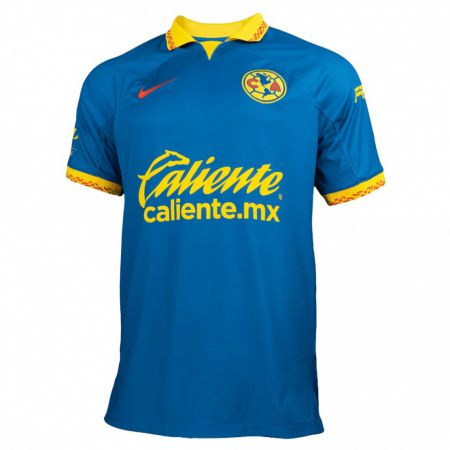 Kandiny Kinder Óscar Jiménez #27 Blau Auswärtstrikot Trikot 2023/24 T-Shirt
