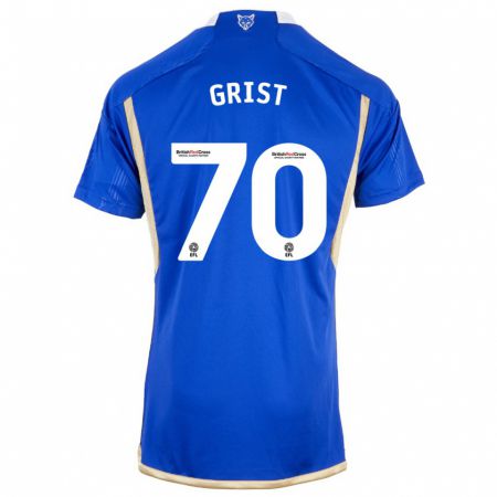 Kandiny Herren Ben Grist #70 Königsblau Heimtrikot Trikot 2023/24 T-Shirt