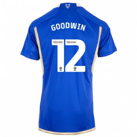 Kandiny Herren Missy Goodwin #12 Königsblau Heimtrikot Trikot 2023/24 T-Shirt