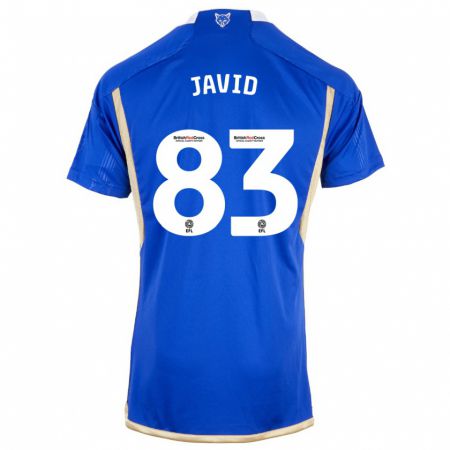 Kandiny Herren Abdullah Javid #83 Königsblau Heimtrikot Trikot 2023/24 T-Shirt