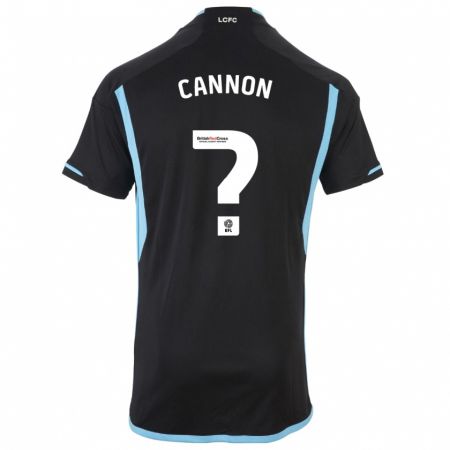 Kandiny Herren Thomas Cannon #0 Schwarz Auswärtstrikot Trikot 2023/24 T-Shirt