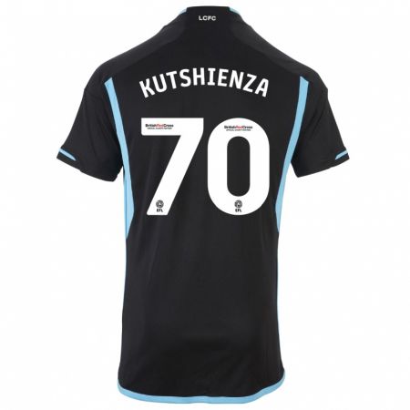 Kandiny Herren Jesper Kutshienza #70 Schwarz Auswärtstrikot Trikot 2023/24 T-Shirt
