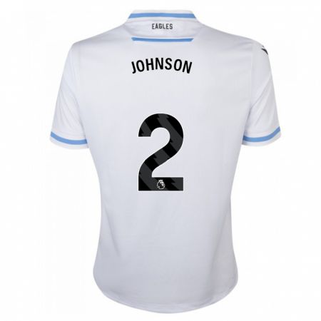 Kandiny Herren Annabel Johnson #2 Weiß Auswärtstrikot Trikot 2023/24 T-Shirt