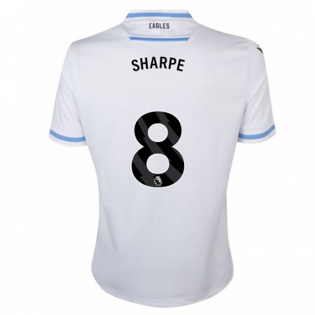 Kandiny Herren Molly-Mae Sharpe #8 Weiß Auswärtstrikot Trikot 2023/24 T-Shirt