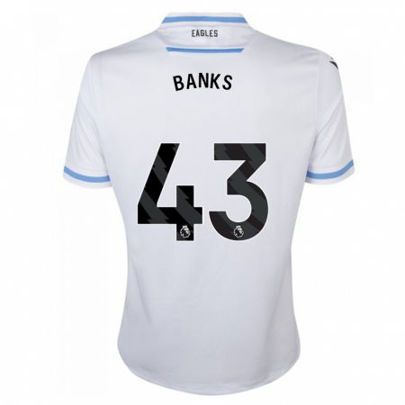 Kandiny Herren Scott Banks #43 Weiß Auswärtstrikot Trikot 2023/24 T-Shirt