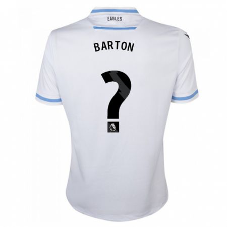 Kandiny Herren Kalani Barton #0 Weiß Auswärtstrikot Trikot 2023/24 T-Shirt