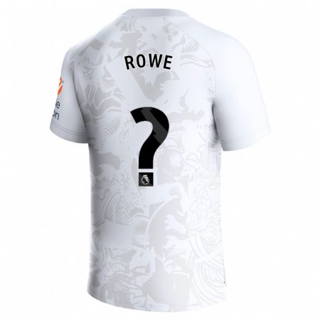 Kandiny Herren Teddy Rowe #0 Weiß Auswärtstrikot Trikot 2023/24 T-Shirt