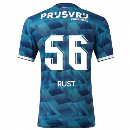 Kandiny Herren Fabiano Rust #56 Blau Auswärtstrikot Trikot 2023/24 T-Shirt