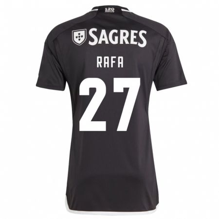 Kandiny Herren Rafa #27 Schwarz Auswärtstrikot Trikot 2023/24 T-Shirt