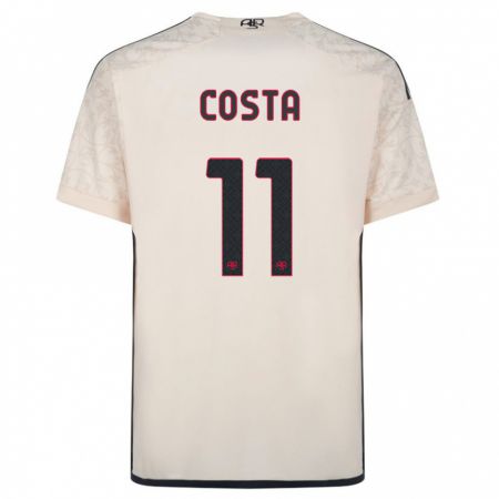 Kandiny Herren João Costa #11 Cremefarben Auswärtstrikot Trikot 2023/24 T-Shirt