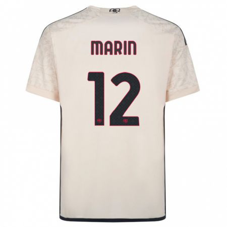 Kandiny Herren Renato Marin #12 Cremefarben Auswärtstrikot Trikot 2023/24 T-Shirt