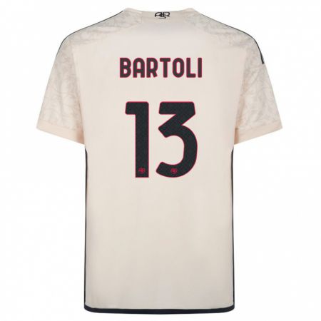 Kandiny Herren Elisa Bartoli #13 Cremefarben Auswärtstrikot Trikot 2023/24 T-Shirt