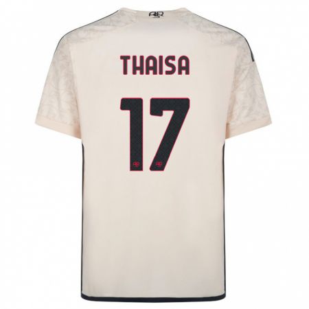 Kandiny Herren Thaisa #17 Cremefarben Auswärtstrikot Trikot 2023/24 T-Shirt