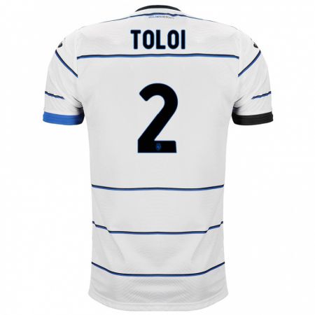 Kandiny Herren Rafael Tolói #2 Weiß Auswärtstrikot Trikot 2023/24 T-Shirt