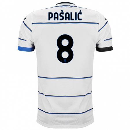 Kandiny Herren Mario Pasalic #8 Weiß Auswärtstrikot Trikot 2023/24 T-Shirt