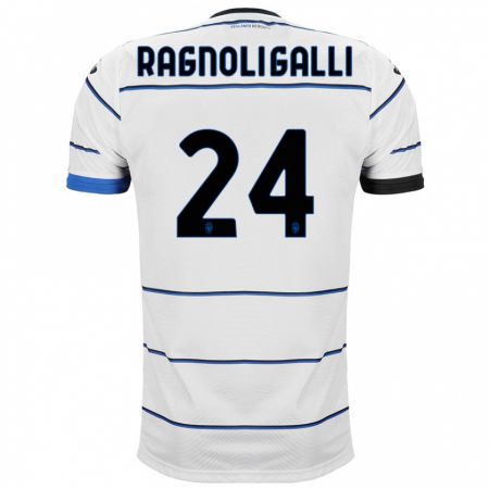 Kandiny Herren Federico Ragnoli Galli #24 Weiß Auswärtstrikot Trikot 2023/24 T-Shirt
